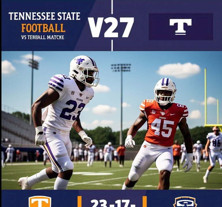 tennessee state football vs tennessee tech football match player stats​