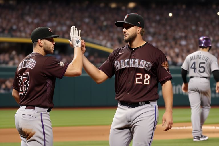 diamondbacks vs colorado rockies match player stats​