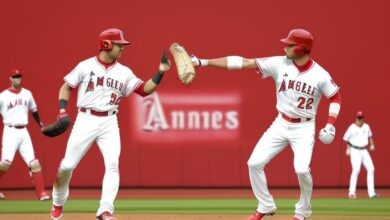 los angeles angels vs cincinnati reds match player stats​